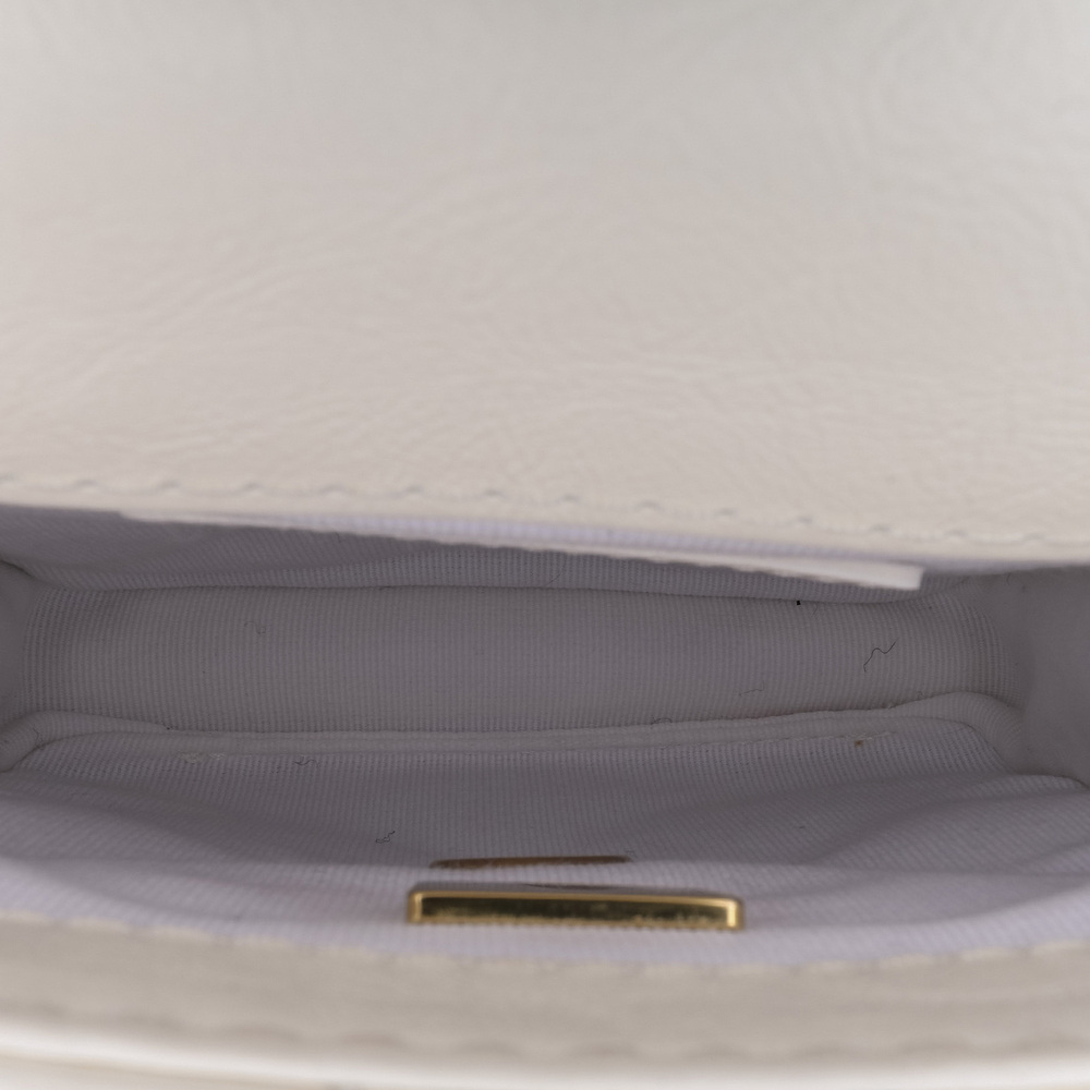 Pre-Loved Chanel Mini Aged Calfskin City School Flap - Picture 4 of 12